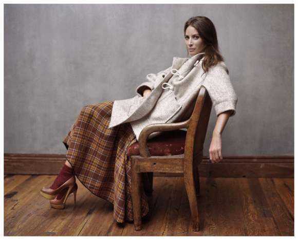 Christy Turlington for Elle France December 2010 Editorial