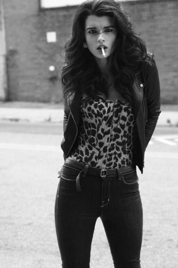 Crystal Renn for Paper Planes F W 2010 6