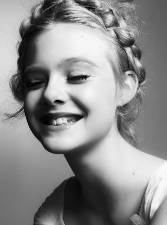 Elle Fanning for Interview December 2010