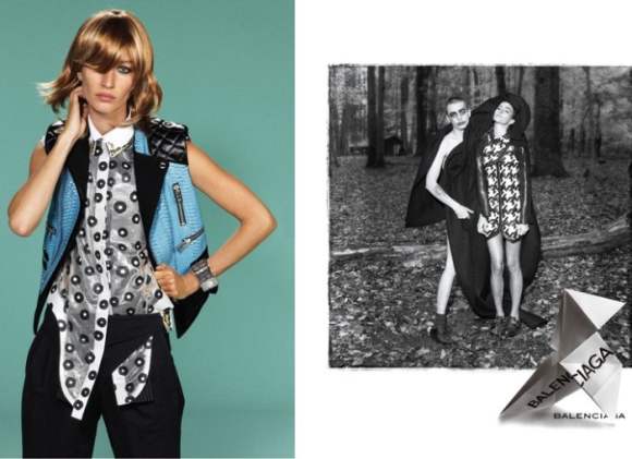 Gisele Bundchen for Balenciaga S/S 2011 Campaign Preview