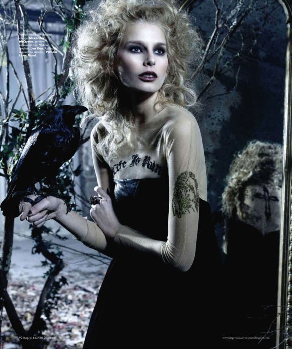 Hana Soukupova for Harpers Bazaar Mexico December 2010 4