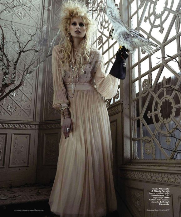 Hana Soukupova for Harpers Bazaar Mexico December 2010 7