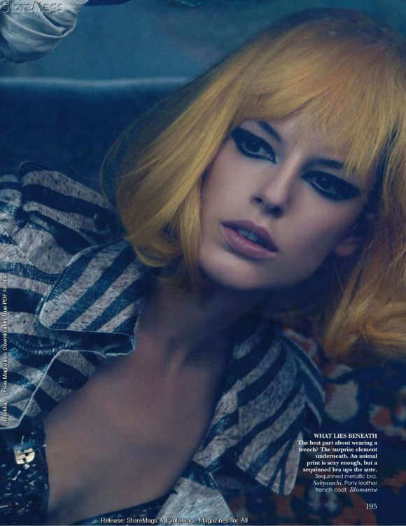 Hanna Putz for Vogue India December 2010 2
