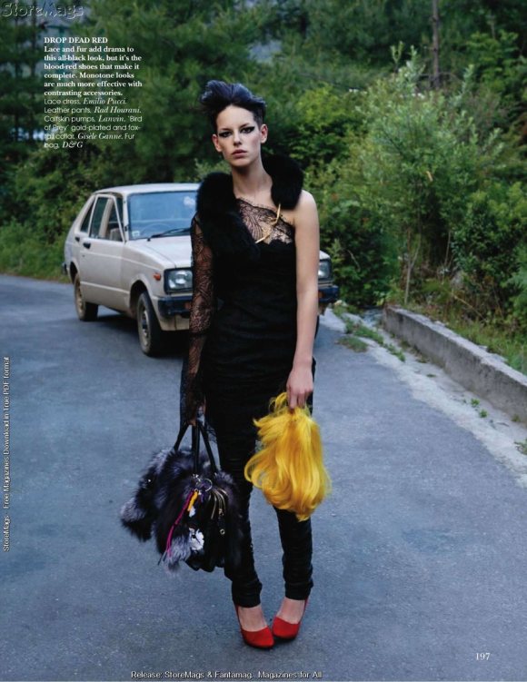 Hanna Putz for Vogue India December 2010 4