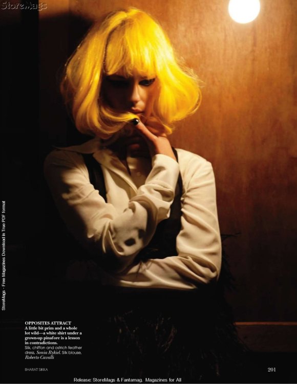 Hanna Putz for Vogue India December 2010