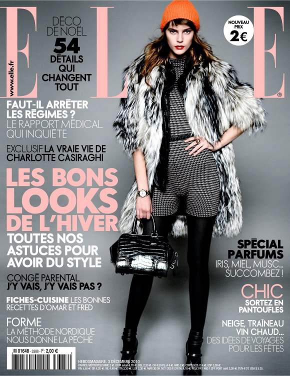 Juju Ivanyuk for Elle France December 2010