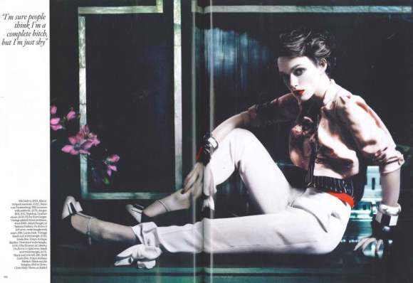 Keira Knightley Vogue UK January 2011 4