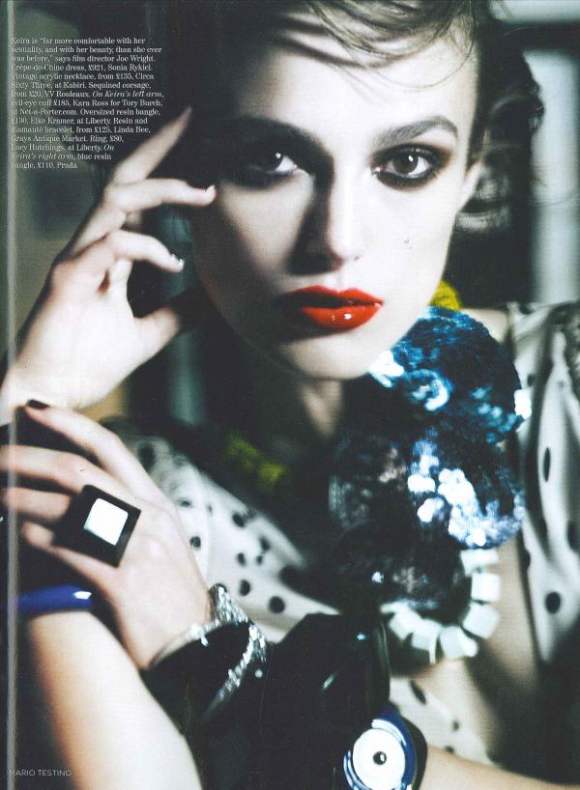 Keira Knightley Vogue UK January 2011