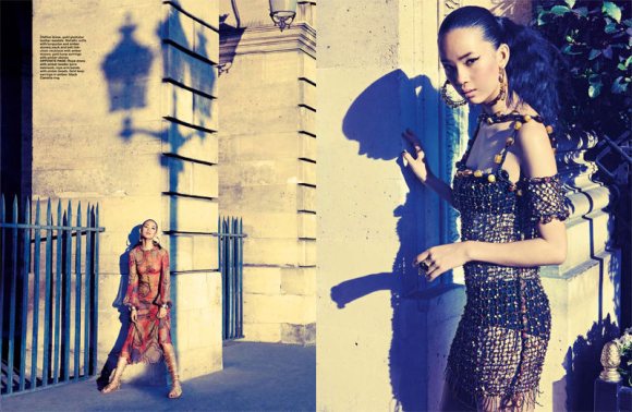 Kiki Kang for Harpers Bazaar Singapore December 2010 editorial 2