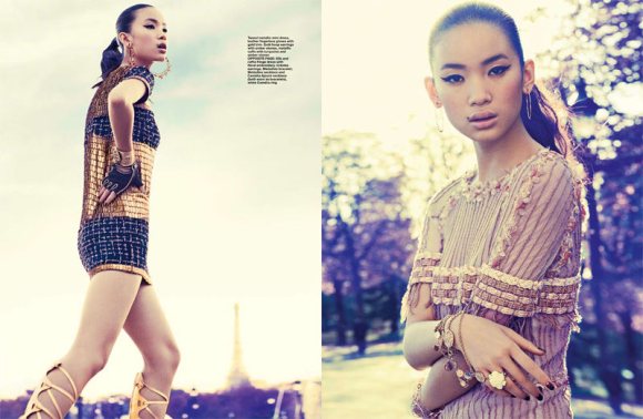 Kiki Kang for Harpers Bazaar Singapore December 2010 editorial 4