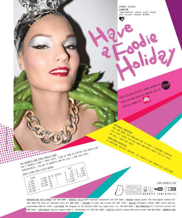 Kirsi Pyrhonen for Barneys Holiday 2010 Catalogue 12
