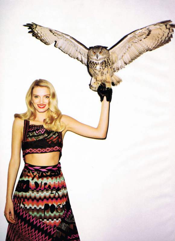 Lily Donaldson for Harpers Bazaar US January 2011 11