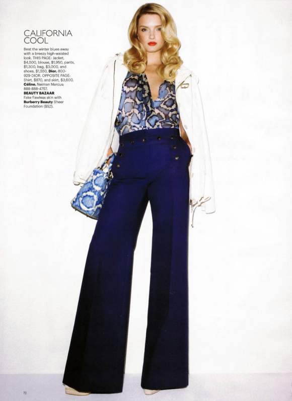Lily Donaldson for Harpers Bazaar US January 2011 7