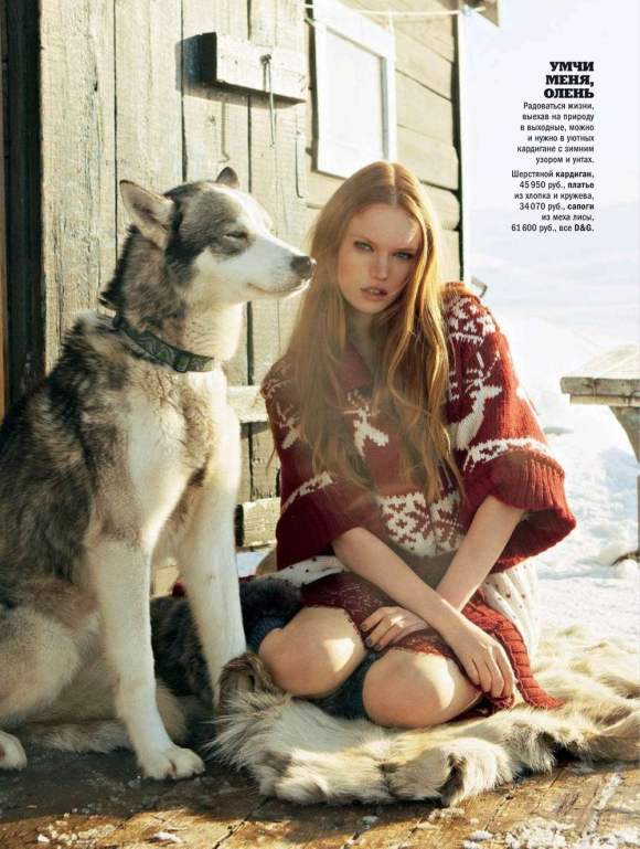 Luisa Bianchin for Glamour Russia December 2010 7