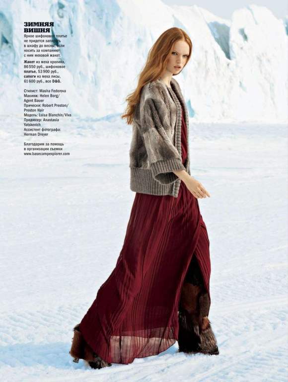 Luisa Bianchin for Glamour Russia December 2010 8