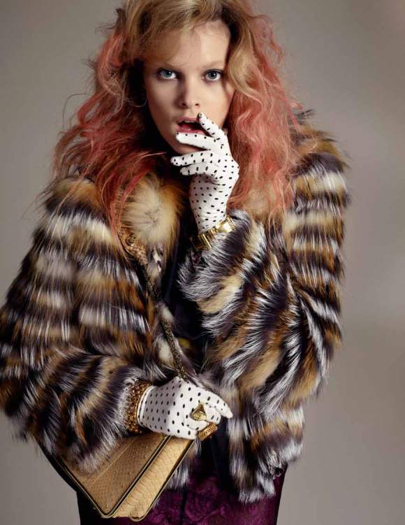 Malene Knudsen for L’Officiel Netherlands December 2010