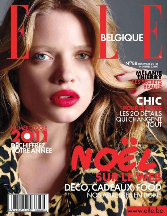 Melanie Thierry Elle Belgium December 2010