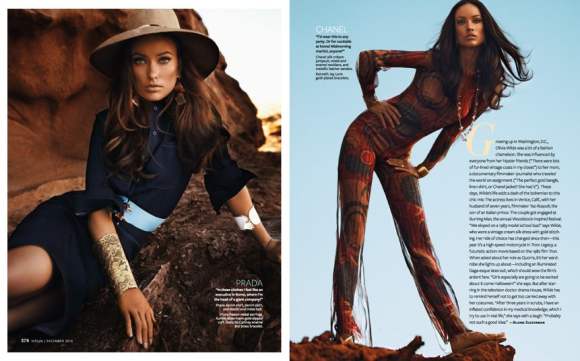 Olivia Wilde InStyle US December 2010 2