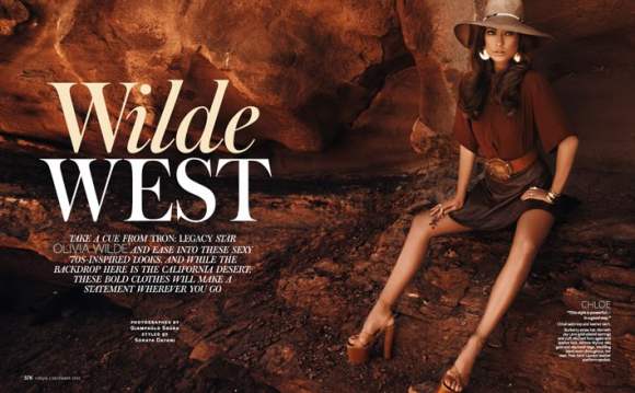 Olivia Wilde InStyle US December 2010