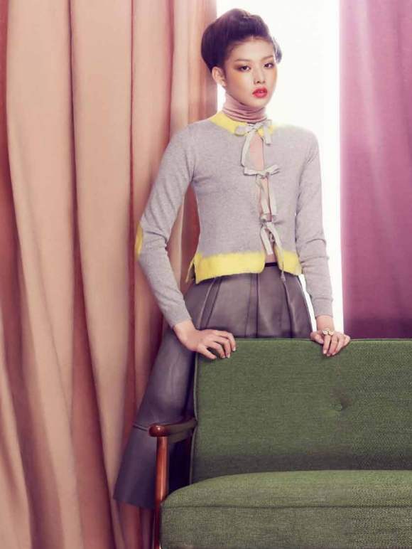Park Ji Hye Choi A Ra for Harpers Bazaar Korea December 2010 5