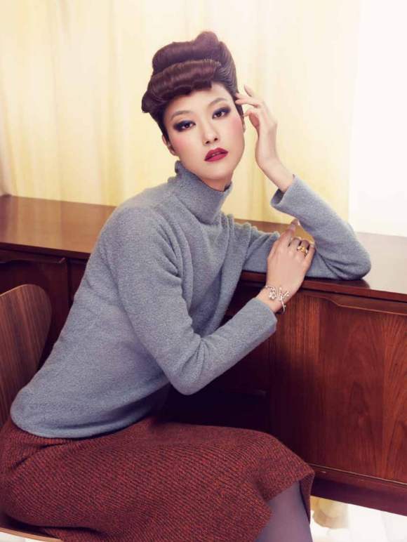Park Ji Hye Choi A Ra for Harpers Bazaar Korea December 2010 7