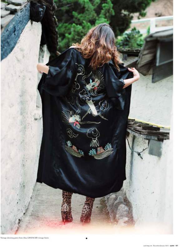 Paz De La Huerta for Oyster 4