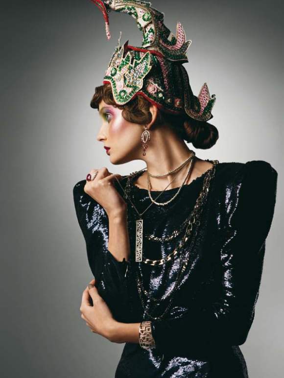 Petra Hegedus for Vogue Hellas December 2010