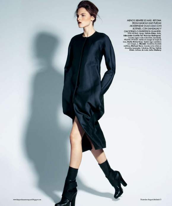 Polina Barbasova for Harpers Bazaar Mexico December 2010 4