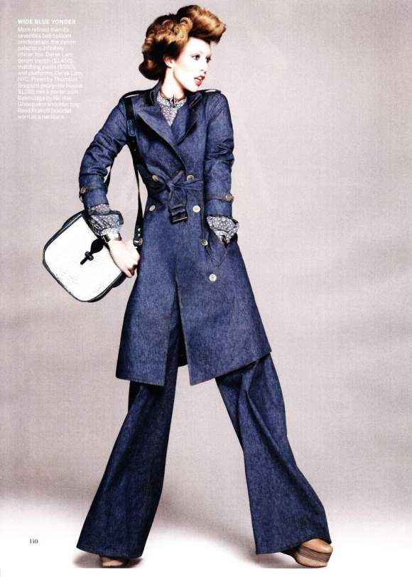 Raquel Zimmermann for Vogue US January 2011