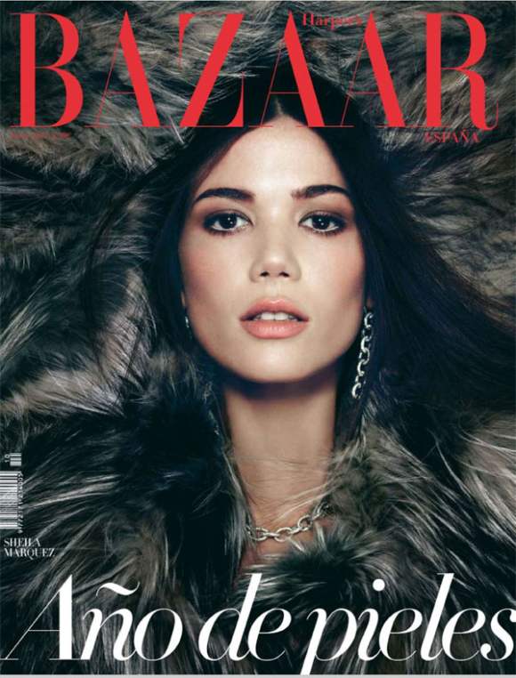 Sheila Marquez for Harpers Bazaar Spain January 2011