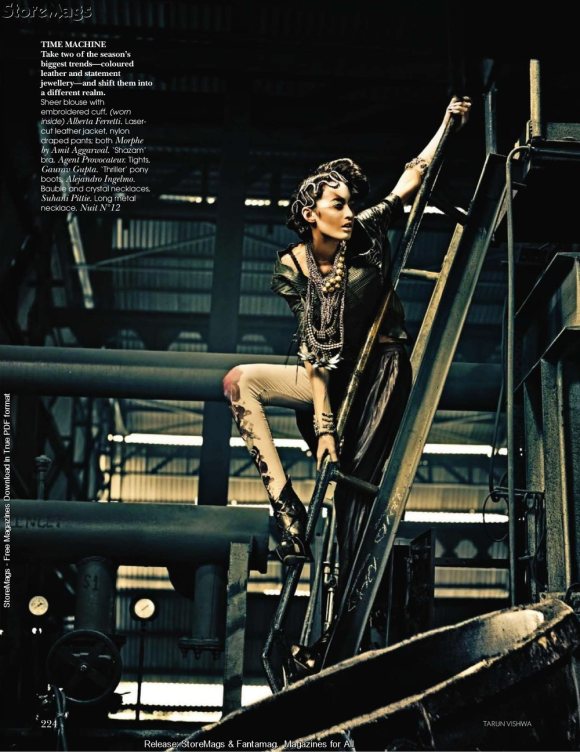 Tamara Moss for Vogue India December 2010 6