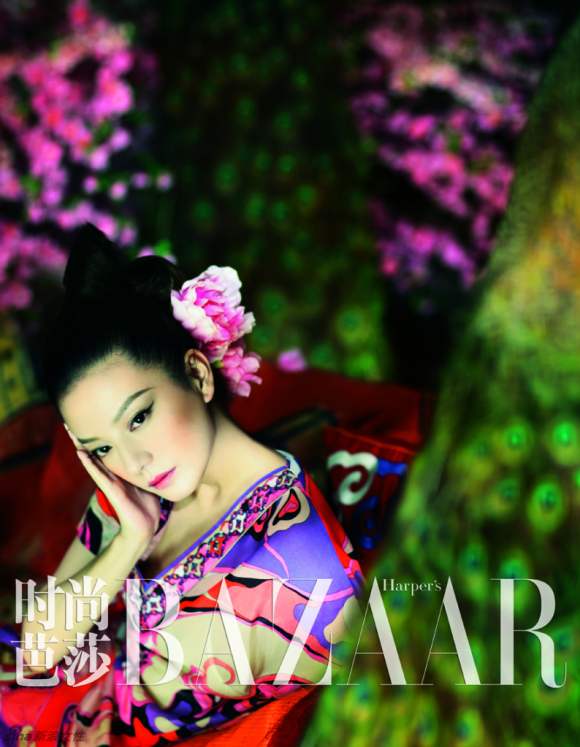 Zhao Wei Harpers Bazaar China January 2011 2