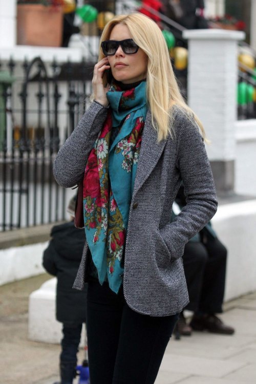 Claudia Schiffer’s Classy Street Style