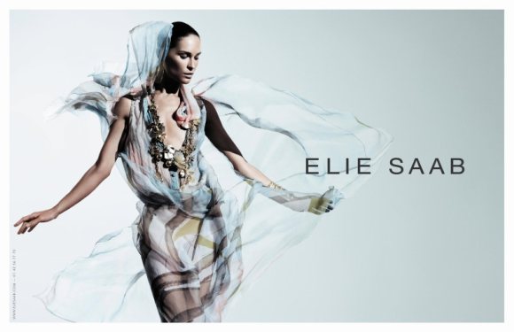 Erin Wasson Elie Saab Spring 2011 Campaign 1