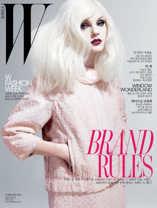 Jessica Stam W Korea February 2011