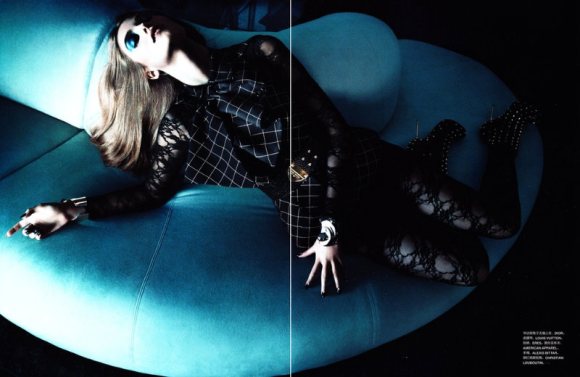 Julija Steponaviciute for Numero China 5 4
