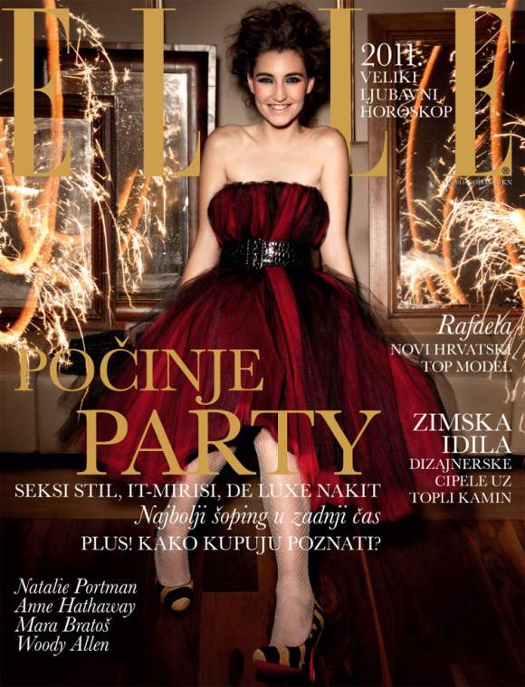 Rafaela Franic Elle Croatia January 2011