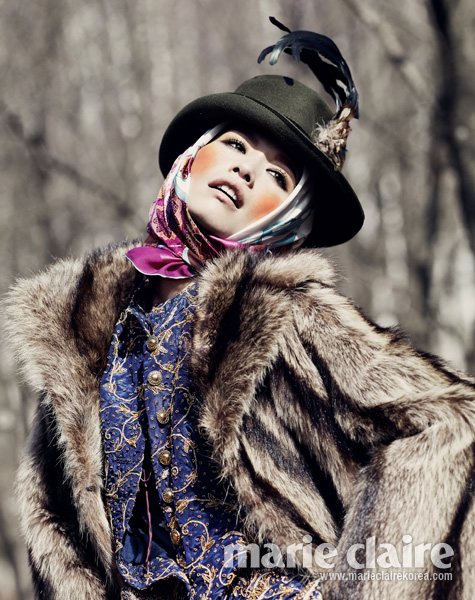 Sera Park Marie Claire Korea January 2011 1