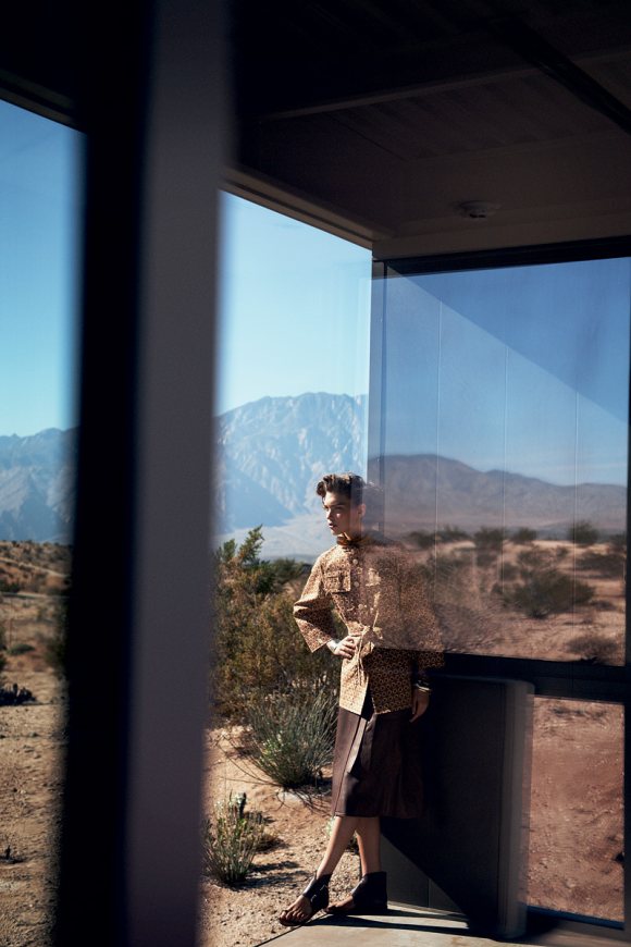 Arizona Muse Vogue US February 2011 3