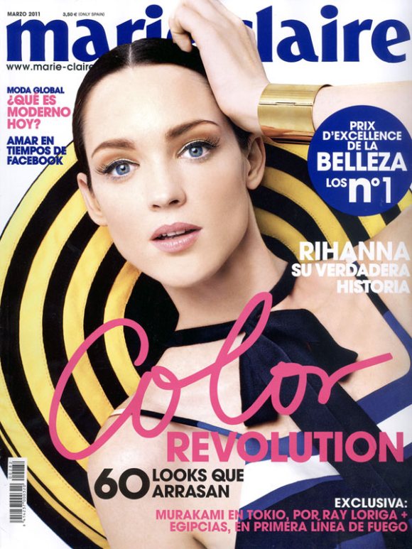 Carla Crombie Marie Claire Spain March 2011