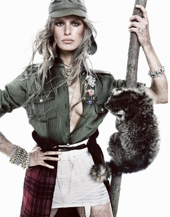 Karolina Kurkova Vogue Spain January 2011 2