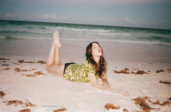 Liv Tyler Purple Fashion S S 2011 5