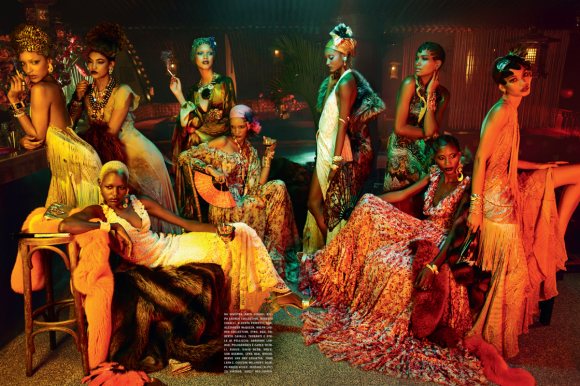 The Black Allure Vogue Italia February 2011 2