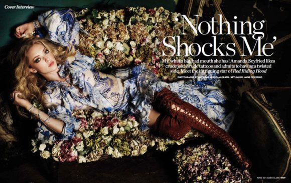 Amanda Seyfried Marie Claire UK April 2011 2