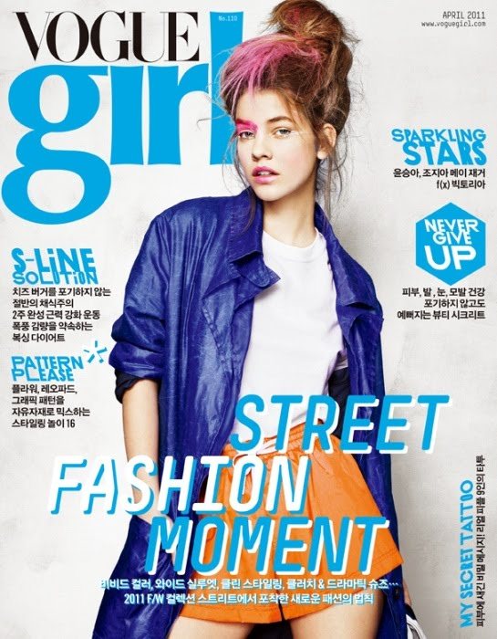 Barbara Palvin Vogue Girl Korea April 2011