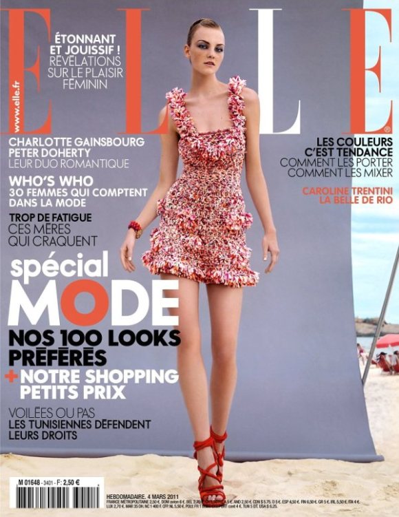 Caroline Trentini Elle France March 2011