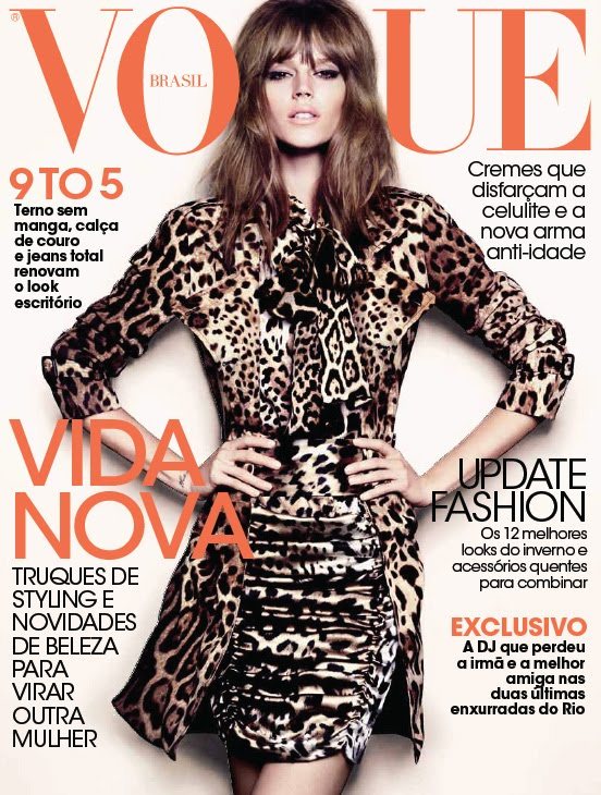 Freja Beha Erichsen Vogue Brazil March 2011