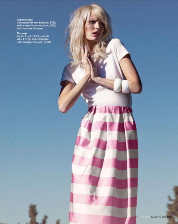 Caroline Winberg Marie Claire UK May 2011