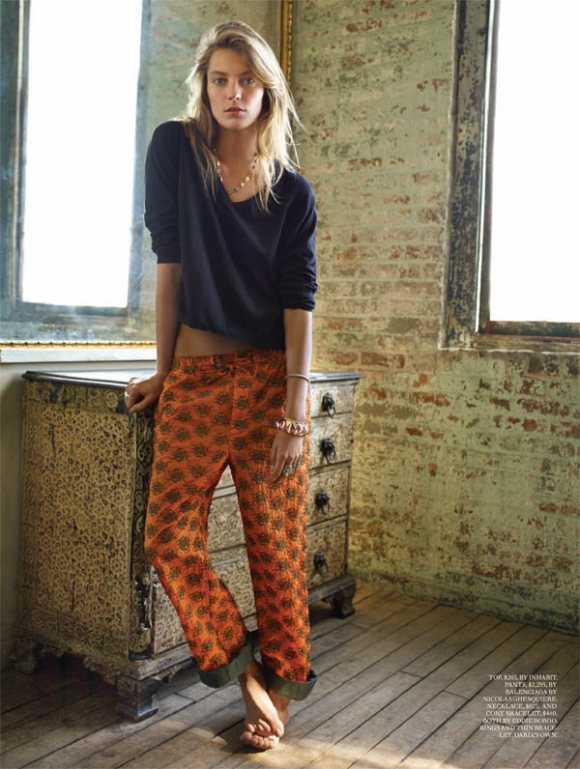Daria Werbowy FASHION May 2011