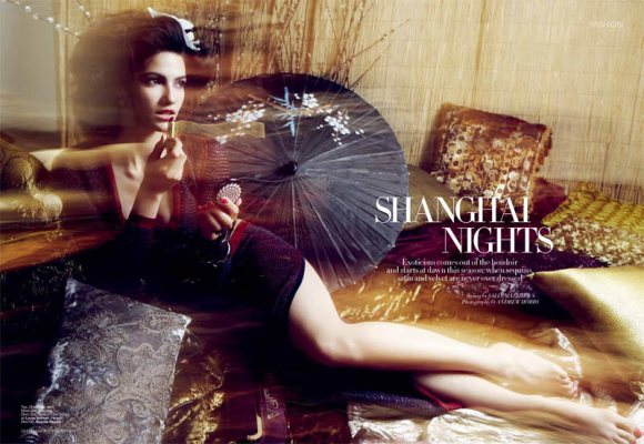 Tara Emad Harpers Bazaar Arabia April 2011